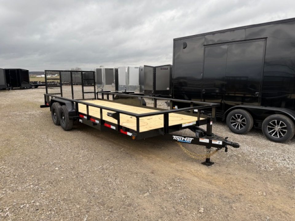 New 2026 Top Hat 7x20' Landscape Trailer - 10,000 GVWR