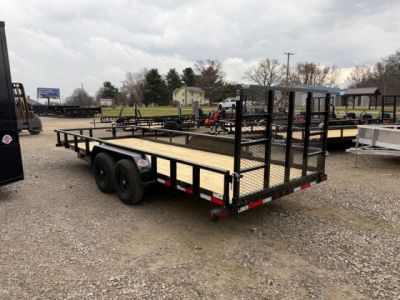 New 2026 Top Hat 7x20' Landscape Trailer - 10,000 GVWR