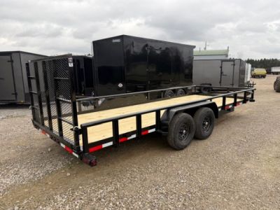 New 2026 Top Hat 7x20' Landscape Trailer - 10,000 GVWR