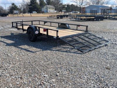 New 2026 Top Hat 77"x14' Utility Trailer