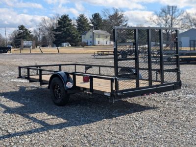 New 2026 Top Hat 77"x14' Utility Trailer