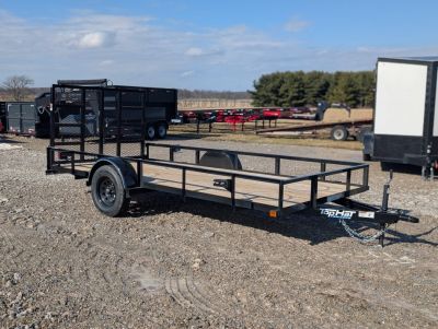 New 2026 Top Hat 77"x14' Utility Trailer