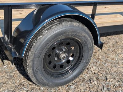 New 2026 Top Hat 77"x14' Utility Trailer