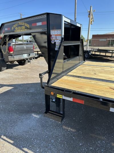 New 2026 East Texas Trailers 40' Tandem Dual Gooseneck Pierce Frame Macho Dove Tail Equipment Trailer