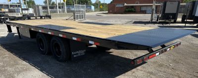 New 2026 East Texas Trailers 25' Tandem Dual Gooseneck Full Tilt Equipment Trailer