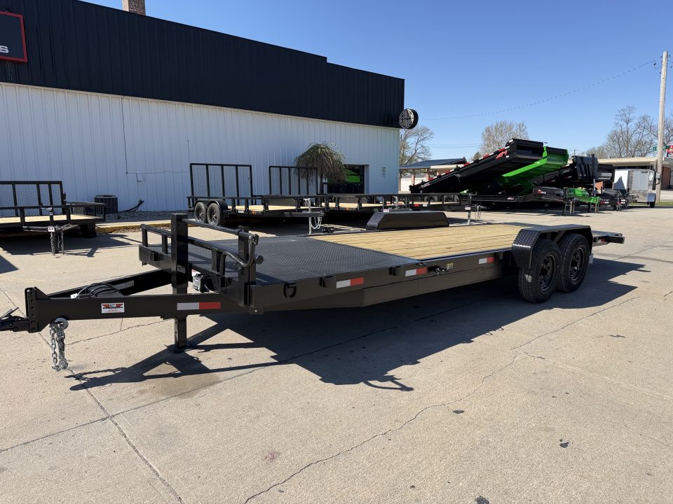 New 2027 Stag Trailers 24' 14K TILT with Cylinder Equipment Trailer