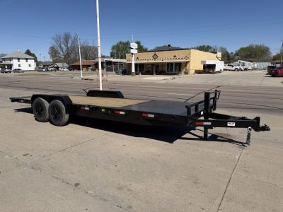 New 2027 Stag Trailers 24' 14K TILT with Cylinder Equipment Trailer