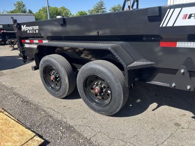 New 2026 PJ Trailers 14 FT TELESCOPIC DUMP TRAILER 8K AXLES 16 PLY TIRES