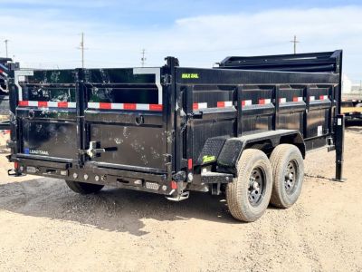 New 2026 Load Trail 7-14-3H Gooseneck Dump W/ 7 Gauge Floor 7K Axles