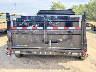 New 2026 Load Trail 7-14-3H Gooseneck Dump W/ 7 Gauge Floor 7K Axles