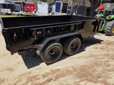 New 2026 Force 6x12 9990lb gvwr dump trailer with tarp kit and spare tire Dump Trailer