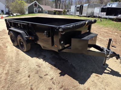 New 2026 Force 6x12 dump trailer 9990lb gvwr with tarp kit and ramps Dump Trailer