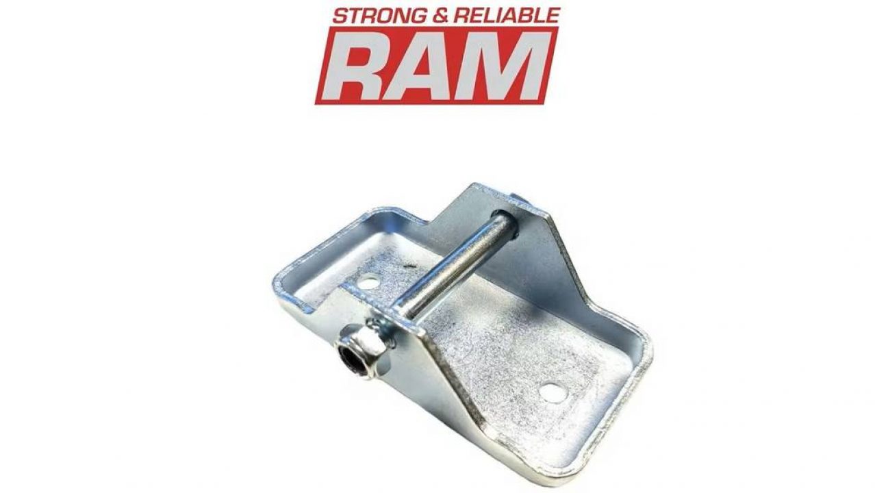 New Trailer Jack Foot with Hardware | Heavy Duty Replacement Jack Foot