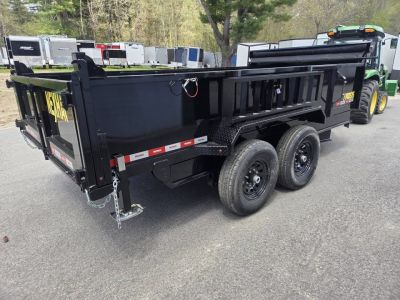 New 2026 Nexhaul 7x14 dual piston dump trailer wit tarp kit Dump Trailer 14,000lb gvwr