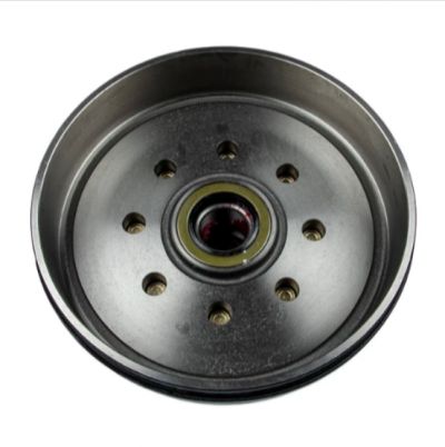 New 12" Hub Assembly 8 on 6.5 Bolt Pattern | 1/2" Studs | 7,000 lb Trailer Hub