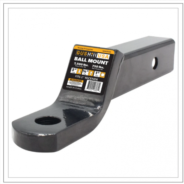 New 2" Drop Ball Mount | Heavy Duty Trailer Hitch Mount