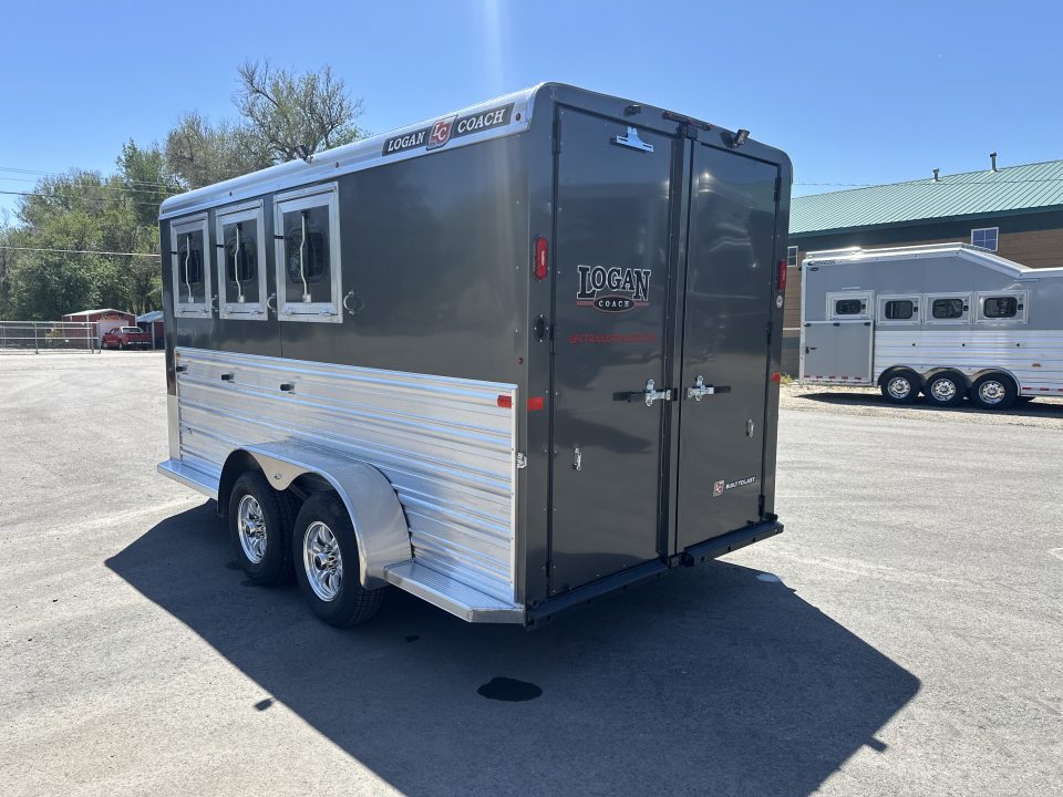 New 2026 Logan Coach Bullseye 3 Horse Bumper Pull