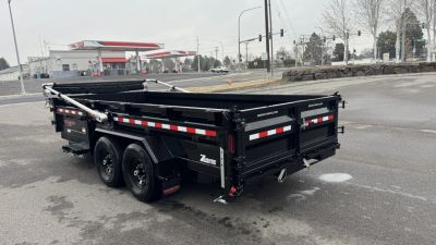 New 2025 Midsota 82 x 16 Versa Dump 15.4K BP Scissor Dump Trailer