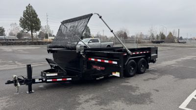 New 2025 Midsota 82 x 16 Versa Dump 15.4K BP Scissor Dump Trailer