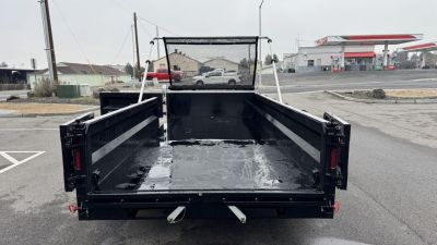 New 2025 Midsota 82 x 16 Versa Dump 15.4K BP Scissor Dump Trailer