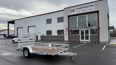 New 2025 Sure-Trac 6 X 12 Aluminum Tube Top 3k Utility Trailer