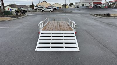 New 2025 Sure-Trac 6 X 12 Aluminum Tube Top 3k Utility Trailer