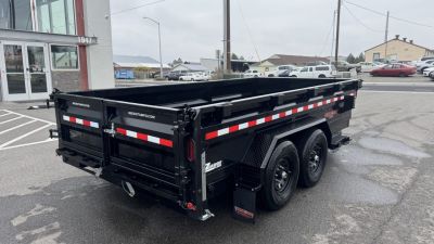 New 2025 Midsota 82 x 14 Versa Dump 15.4K BP Scissor Dump Trailer