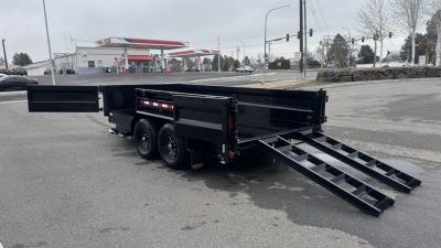 New 2025 Midsota 82 x 14 Versa Dump 15.4K BP Scissor Dump Trailer