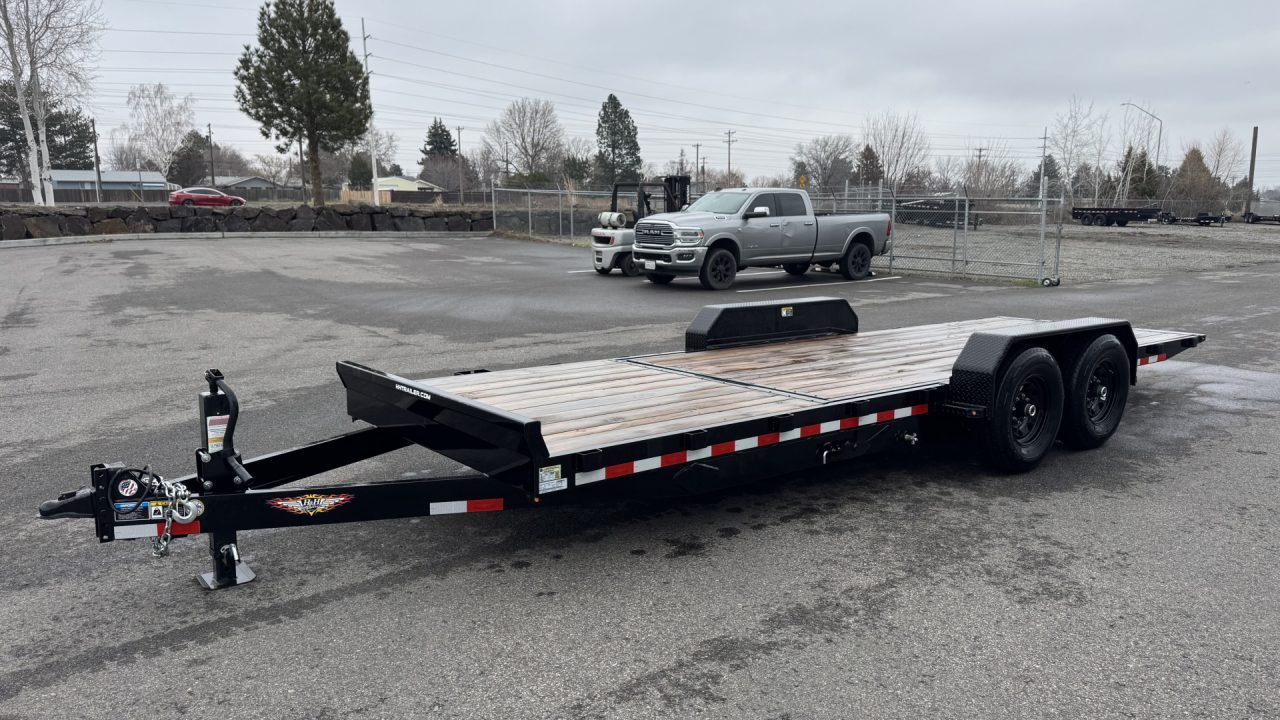 New 2025 H&H Trailers 7x16+6 Gravity Tilt 14k Tilt Equipment Trailer