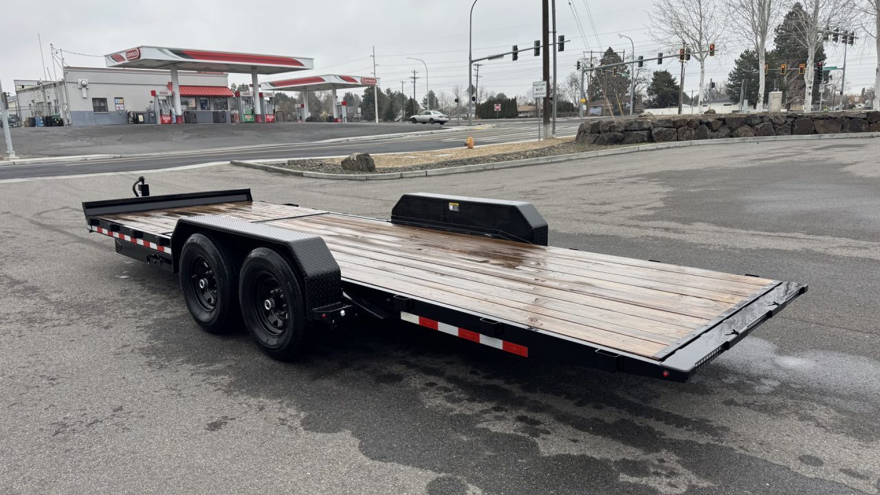 New 2025 H&H Trailers 7x16+6 Gravity Tilt 14k Tilt Equipment Trailer