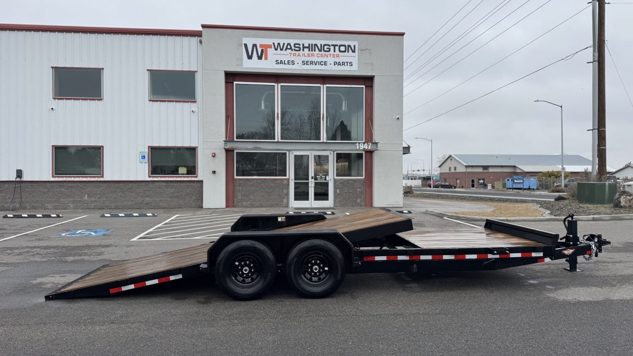 New 2025 H&H Trailers 7x16+6 Gravity Tilt 14k Tilt Equipment Trailer
