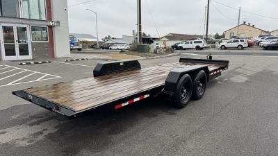 New 2025 H&H Trailers 7x16+6 Gravity Tilt 14k Tilt Equipment Trailer