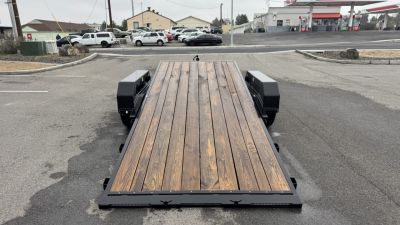 New 2025 H&H Trailers 7x16+6 Gravity Tilt 14k Tilt Equipment Trailer