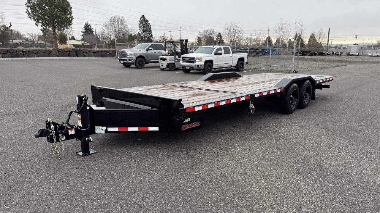New 2026 Midsota 102 x 24 TBWB24 17.6K BP Tilt Equipment Trailer