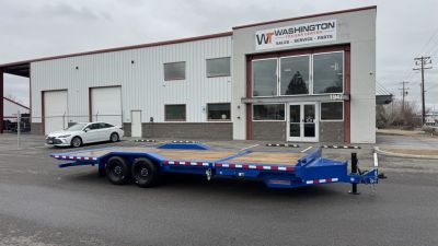 New 2025 Midsota 102 x 24 TBWB24 17.6K BP Tilt Equipment Trailer