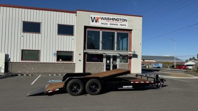 New 2026 Sure-Trac 7 x 16+4 Tilt Bed Equipment Trailer 14K GVWR