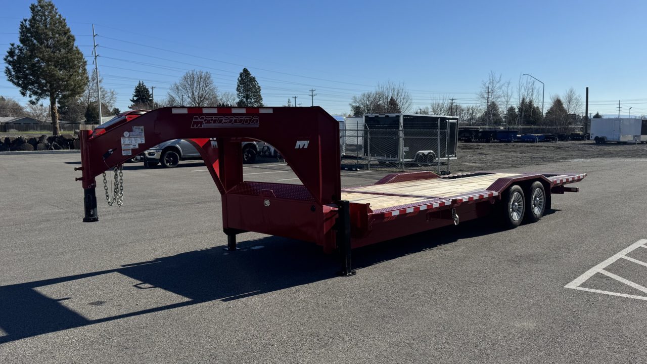 New 2025 Midsota 8.5 x 24 TBWB24 18.4K GN Gooseneck Trailer
