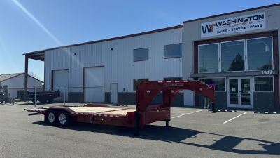 New 2025 Midsota 8.5 x 24 TBWB24 18.4K GN Gooseneck Trailer