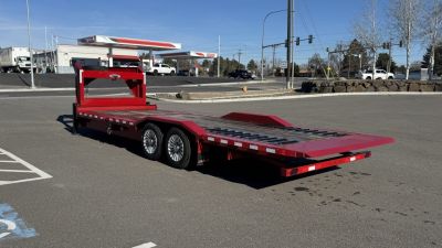 New 2025 Midsota 8.5 x 24 TBWB24 18.4K GN Gooseneck Trailer
