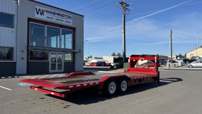 New 2025 Midsota 8.5 x 24 TBWB24 18.4K GN Gooseneck Trailer