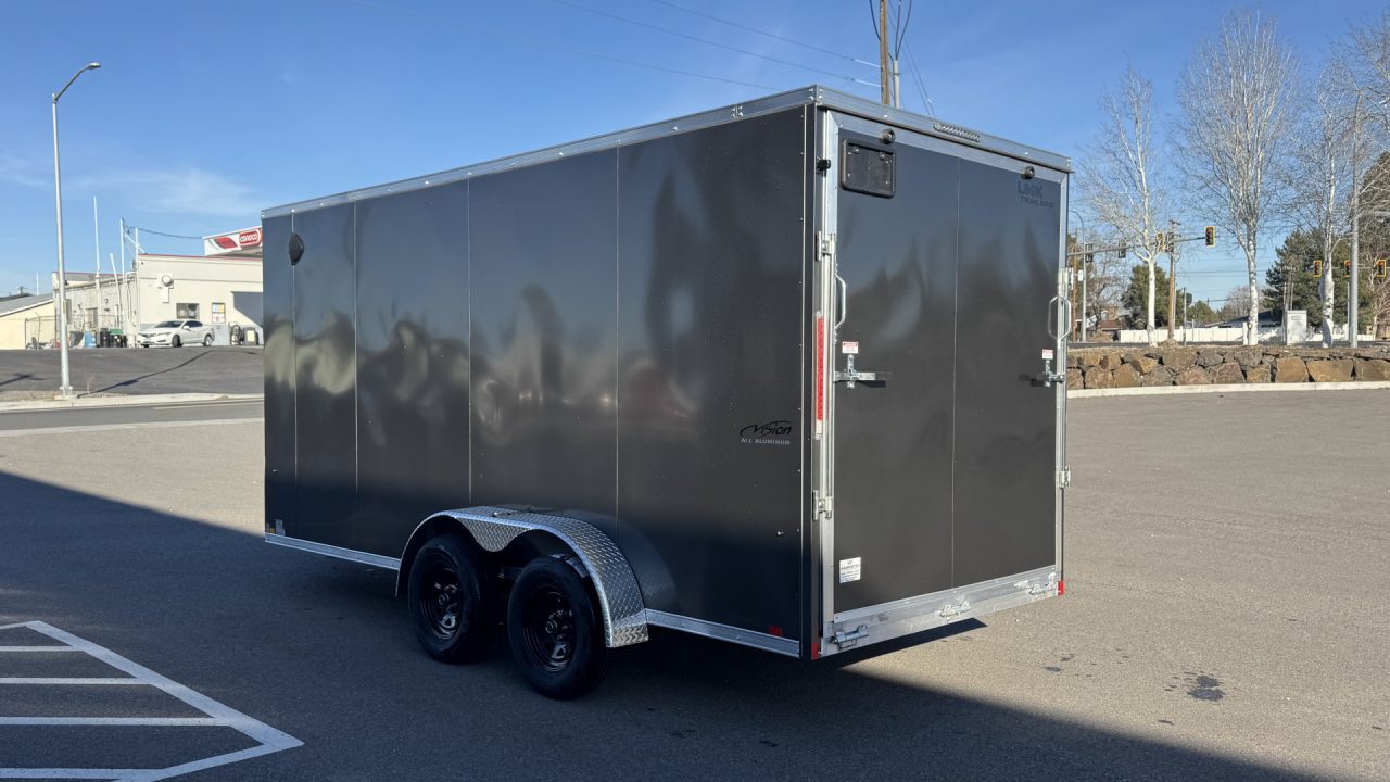 New 2026 Look Trailers 7 x 16 Vision aluminum 7k Cargo / Enclosed Trailer