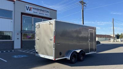 New 2026 Look Trailers 7 x 16 Vision aluminum 7k Cargo / Enclosed Trailer