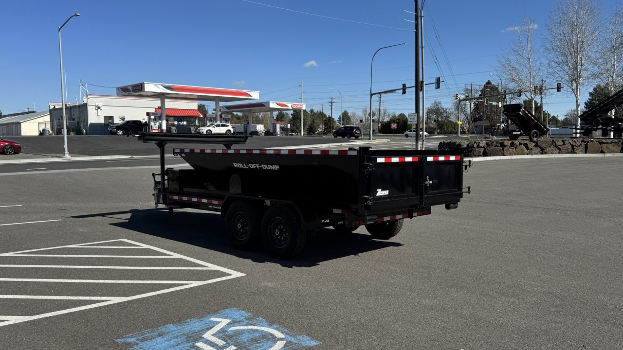 New 2026 Sure-Trac 16' 15.4K BP Roll Off Carrier Chassis