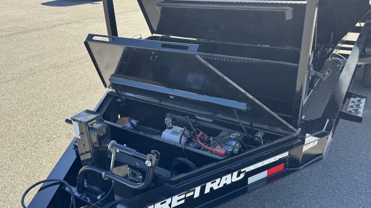 New 2026 Sure-Trac 16' 15.4K BP Roll Off Carrier Chassis