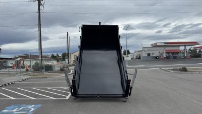 New 2025 Sure-Trac 7 x 14 HD Low Pro 14k telescopic Dump Trailer