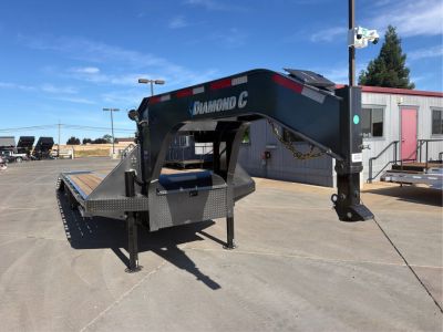 New 2026 Diamond C Trailers FMAX212L30X102HDT 8.5FT X 30FT 25.9K GVW Equipment Trailer