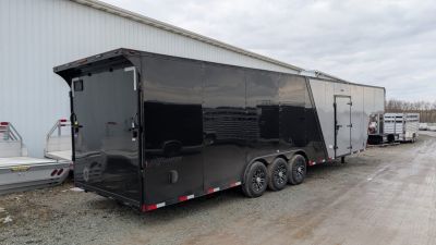 New 2026 Homesteader 8.5x38 (29+8) Gooseneck Car Hauler w/ Ramp