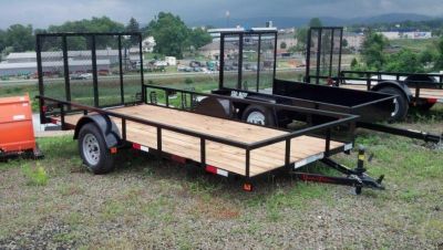 New 2026 Quailty 6x14 PRO Utility Trailer w/ Spring Assist Gate