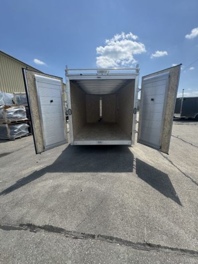 New 2026 E-Z Hauler EH7X14 Ultimate Contractor Enclosed Trailer Barn & Ramp Door