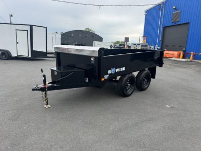 New 2026 BWISE DTR610D-10 6X10 TA Dump Trailer